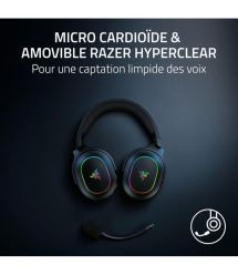 Razer Гарнитура игровая Barracuda X Chroma, BT/WL, RGB, чёрный