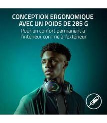 Razer Гарнитура игровая Barracuda X Chroma, BT/WL, RGB, чёрный