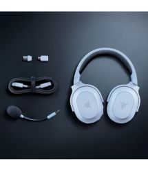 Razer Гарнитура игровая Barracuda X Chroma, BT/WL, RGB, белый