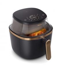 Philips Мультипечь Ovi Series 3000, 1700Вт, чаша-6.2л, сенсорное управл., 12 авто. программ, пластик, чорний