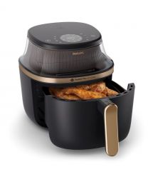 Philips Мультипечь Ovi Series 3000, 1700Вт, чаша-6.2л, сенсорное управл., 12 авто. программ, пластик, чорний
