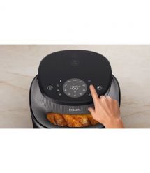 Philips Мультипечь Ovi XL Series 3000, 2000Вт, чаша-7.2л, сенсорное управл., 16 авто. программ, пластик, чорний