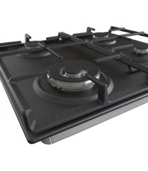 Gorenje Варочная поверхность газовая, 60см, чугун, черный