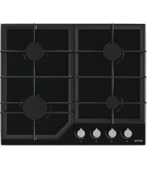 Gorenje Варочная поверхность газ на стекле, 60см, чугун, черный