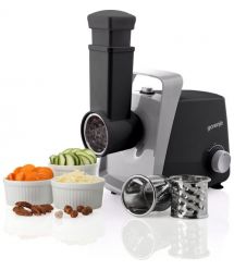Gorenje Мясорубка, 1600Вт, 2,2кг/мин, 2 решетки, пластик+металл, черный