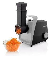 Gorenje Мясорубка, 1600Вт, 2,2кг/мин, 2 решетки, пластик+металл, черный