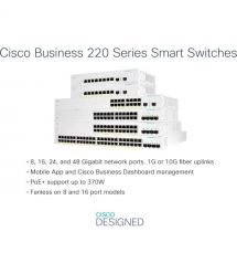 Cisco Коммутатор Cisco CBS220 24xGE, 4x10G SFP+, Smart