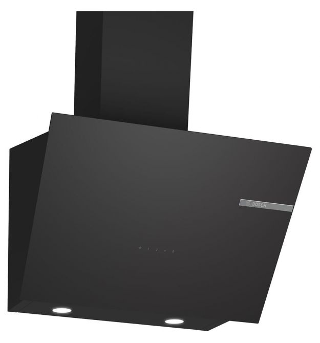 Bosch Вытяжка наклонная, 60см, 649м.куб/ч, черный