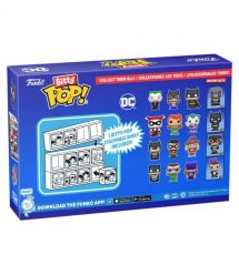 Funko Фигурка Funko POP (Bitty): DC - Harley Quinn 4pk