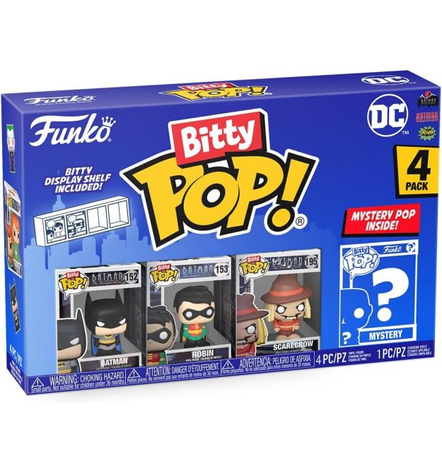 Funko Фигурка Funko POP (Bitty): DC- Batman 4pk