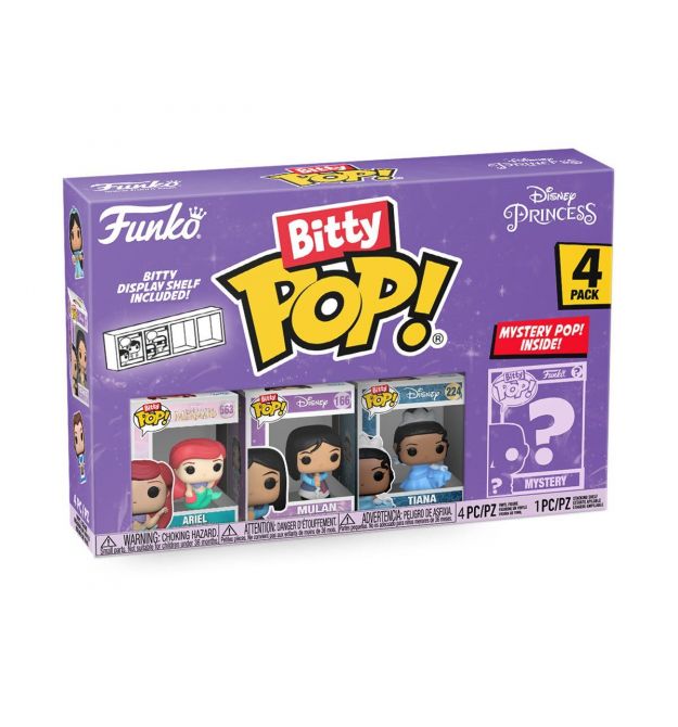 Funko Фигурка Funko POP (Bitty): Disney - Ariel 4pk