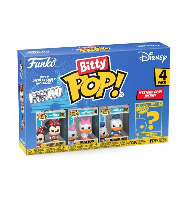 Funko Фигурка Funko POP (Bitty): Disney - Minnie 4pk