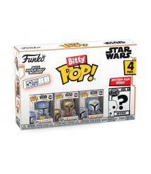 Funko Фигурка Funko POP (Bitty): Star Wars - Heavy Mandalorian 4pk