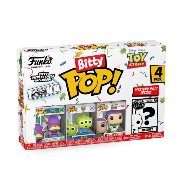 Funko Фигурка Funko POP (Bitty): Toy Story - Zurg 4pk