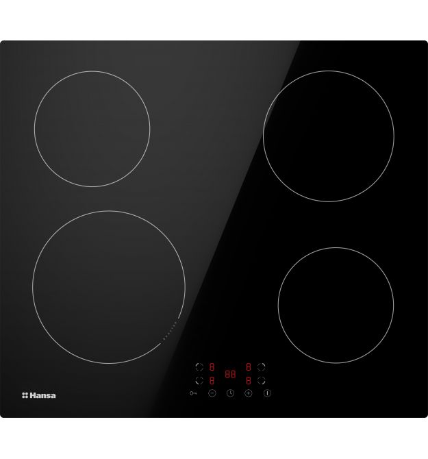 Hansa Варочная поверхность индукционная, 59см, черный