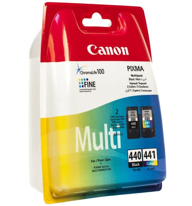 Canon Комплект No.440: Картридж Canon PG-440 Bk/CL-441 кольор. Multi Pack