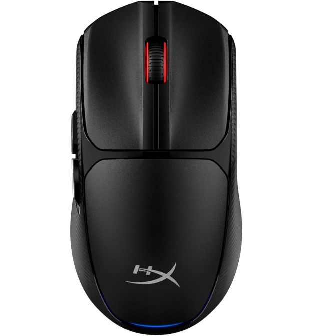 HyperX Мишь Pulsefire FUSE, RGB, USB-A/WL/BT, черный