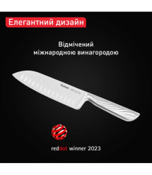 Tefal Кухонный нож сантока Precision, 16.5см, нержавеющая сталь