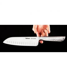 Tefal Кухонный нож сантока Precision, 16.5см, нержавеющая сталь