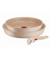 Tefal Набор сковород Ingenio Delight, 3 предметы, алюминий, бакелит