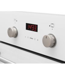 Hansa Духовой шкаф электрический, 65л, A, дисплей, конвекция, белый