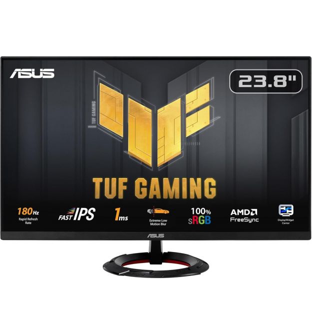 ASUS Монитор 23.8" TUF Gaming VG249Q3R 2xHDMI, DP, MM, IPS, 180Hz, 1ms, sRGB 100%, AdaptiveSync