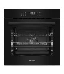 Hansa Духовой шкаф Hansa электрический, 77л, A+, дисплей, конвекция, черный