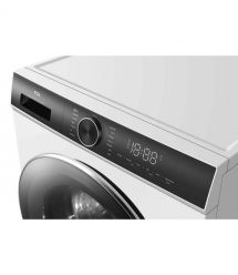 TCL Стиральная машина фронтальная, 9кг, 1400, A+++, 57см, дисплей, пар, инвертор, белый
