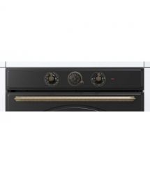 Gorenje Духовой шкаф электрический, 77л, A, пар, дисплей, черный матовый