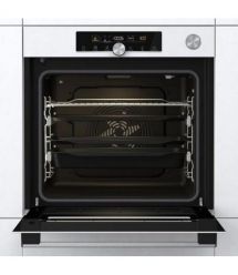 Gorenje Духовой шкаф электрический, 77л, A+, пар, дисплей, приготовление на разных уровнях, пиролиз, белый