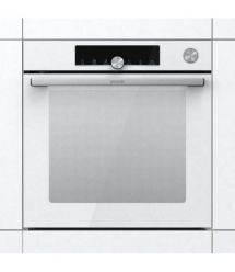 Gorenje Духовой шкаф электрический, 77л, A+, пар, дисплей, приготовление на разных уровнях, пиролиз, белый
