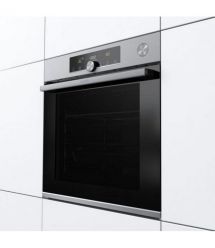 Gorenje Духовой шкаф электрический, 77л, A+,TouchFree, пар, дисплей, Wi-Fi упр, пиролиз, приготовл. на разн. уровнях, нерж