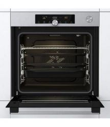 Gorenje Духовой шкаф электрический, 77л, A+,TouchFree, пар, дисплей, Wi-Fi упр, пиролиз, приготовл. на разн. уровнях, нерж