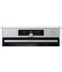 Gorenje Духовой шкаф электрический, 77л, A+,TouchFree, пар, дисплей, Wi-Fi упр, пиролиз, приготовл. на разн. уровнях, нерж