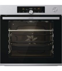 Gorenje Духовой шкаф электрический, 77л, A+, пар, дисплей, приготовление на разных уровнях, нерж