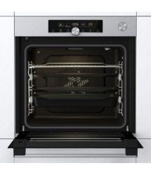 Gorenje Духовой шкаф электрический, 77л, A+, пар, дисплей, приготовление на разных уровнях, нерж
