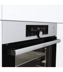 Gorenje Духовой шкаф электрический, 77л, A+, пар, дисплей, приготовление на разных уровнях, нерж