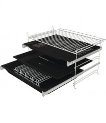 Gorenje Духовой шкаф электрический, 77л, A+, пар, дисплей, приготовление на разных уровнях, нерж