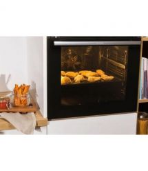 Gorenje Духовой шкаф электрический, 77л, A+, пар, дисплей, приготовление на разных уровнях, нерж