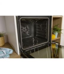 Gorenje Духовой шкаф электрический, 77л, A+, пар, дисплей, приготовление на разных уровнях, нерж