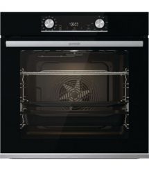 Gorenje Духовой шкаф электрический, 77л, A, дисплей, ф-ия без добавления жира, черный