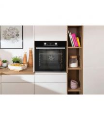 Gorenje Духовой шкаф электрический, 77л, A, дисплей, ф-ия без добавления жира, черный