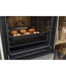 Gorenje Духовой шкаф электрический, 77л, A, дисплей, ф-ия без добавления жира, черный