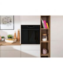 Gorenje Духовой шкаф электрический, 77л, A, дисплей, IconLed, пиролиз, черный