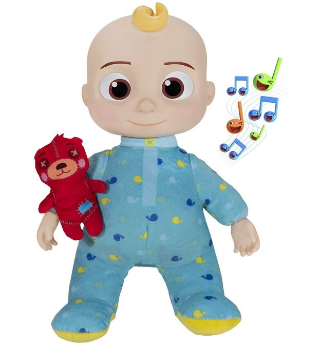 CoComelon Мягкая игрушка Roto Plush Джей Джей время сна, со звуком