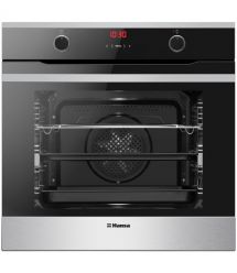 Hansa Комплект духовка электрическая + поверхность газовая на стекле), черный
