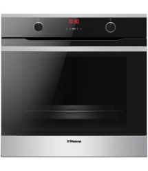 Hansa Комплект духовка электрическая + поверхность газовая на стекле), черный