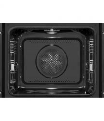 Hansa Комплект духовка электрическая + поверхность газовая на стекле), черный