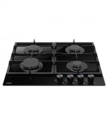 Hansa Комплект духовка электрическая + поверхность газовая на стекле), черный