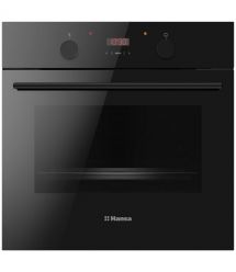 Hansa Комплект (духовка электрическая + поверхность стеклокерамическая), черный